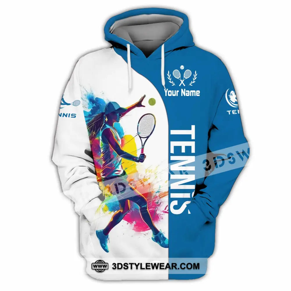 Unisex Shirt - Custom Tennis Shirt - Hoodie / S - T-shirt