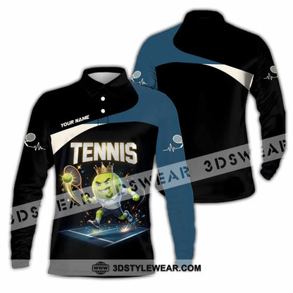 Unisex Shirt - Custom Tennis Shirt - Long Sleeve Polo / S - T-shirt