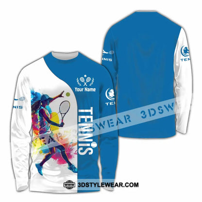 Unisex Shirt - Custom Tennis Shirt - Long Sleeve Shirt / S - T-shirt