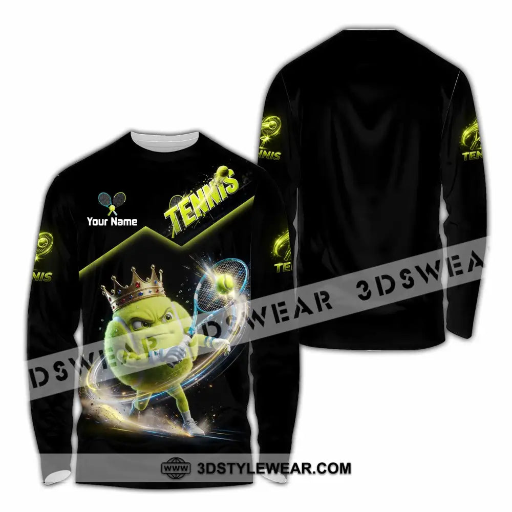 Unisex Shirt - Custom Tennis Shirt - Long Sleeve Shirt / S - T-shirt