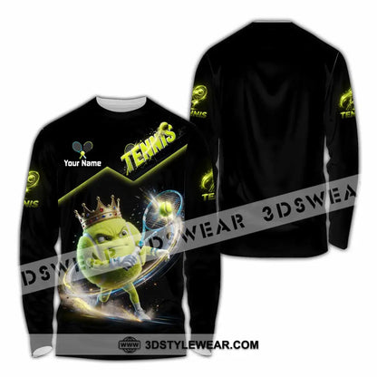 Unisex Shirt - Custom Tennis Shirt - Long Sleeve Shirt / S - T-shirt