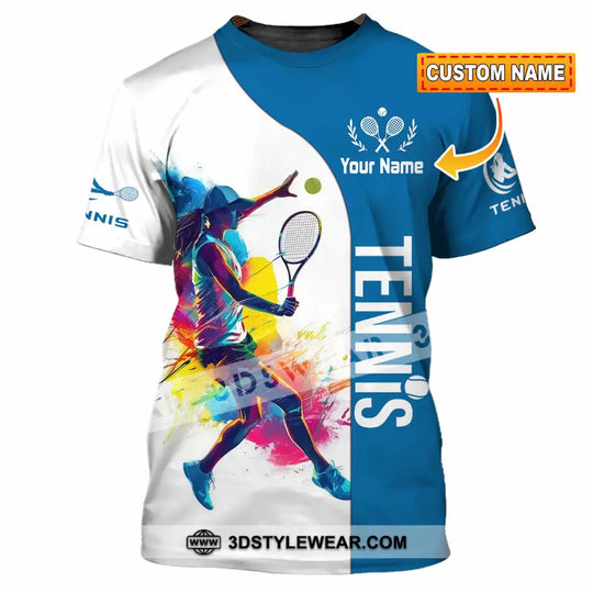 Unisex Shirt - Custom Tennis Shirt style option 1