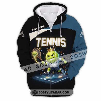 Unisex Shirt - Custom Tennis Shirt - Zipper Hoodie / S - T-shirt