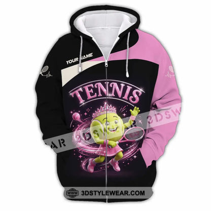Unisex Shirt - Custom Tennis Shirt - Zipper Hoodie / S - T-shirt