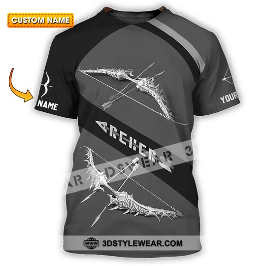 Unisex Shirt - Custom Text Shirt Archer style option 1