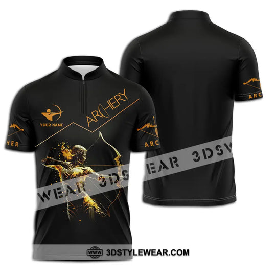 Unisex Shirt - Custom Text Archery Queen Sport Shirt For Player style option 2