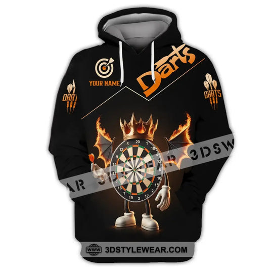 Unisex Shirt - Custom Text Shirt Darts style option 2