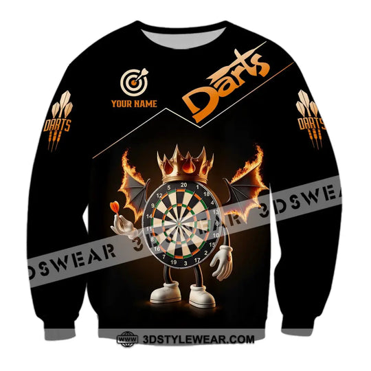 Unisex Shirt - Custom Text Shirt Darts style option 4