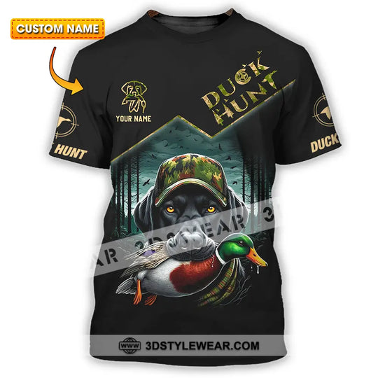 Unisex Shirt - Custom Text Shirt Duck Hunt style option 1