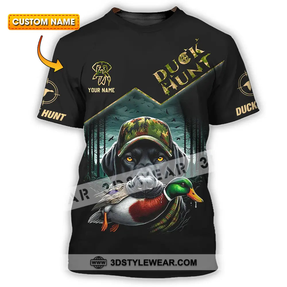 Unisex Shirt - Custom Text Shirt Duck Hunt T-shirt