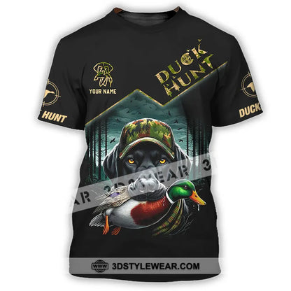 Unisex Shirt - Custom Text Shirt Duck Hunt T-Shirt / S T-shirt
