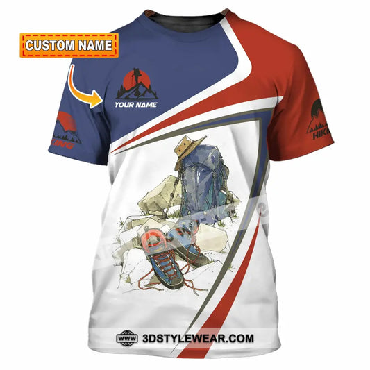 Unisex Shirt - Custom Text Shirt Hiking Lover T-shirt