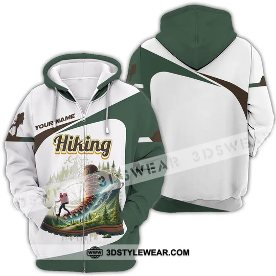 Unisex Shirt - Custom Text Shirt Hiking Lover style option 4
