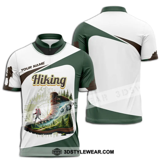 Unisex Shirt - Custom Text Shirt Hiking Lover style option 2
