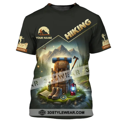 Unisex Shirt - Custom Text Shirt Hiking T-Shirt / S T-shirt