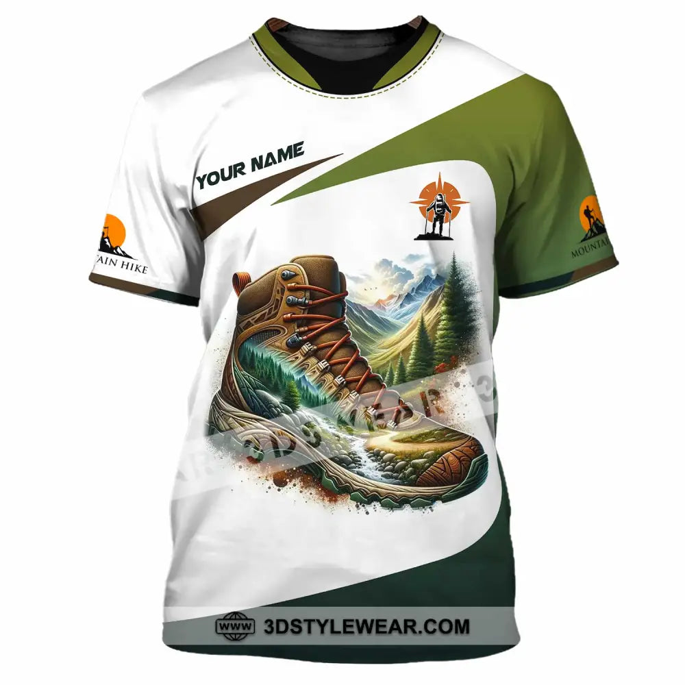 Unisex Shirt - Custom Text Shirt Hiking T-Shirt / S T-shirt