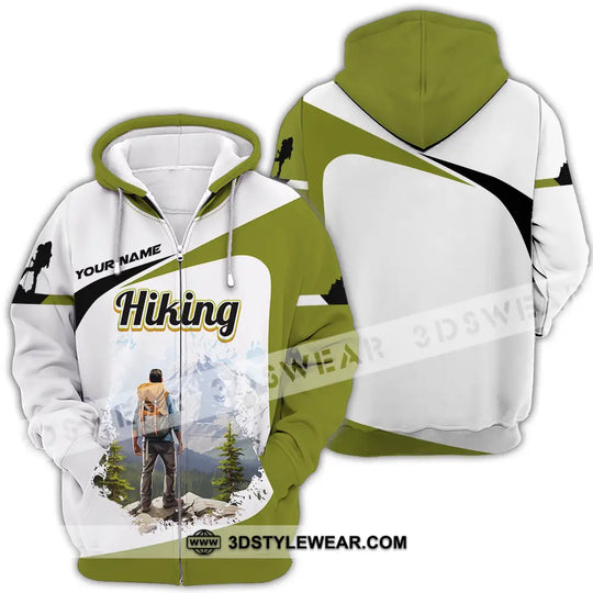 Unisex Shirt - Custom Text Shirt Hiking style option 4