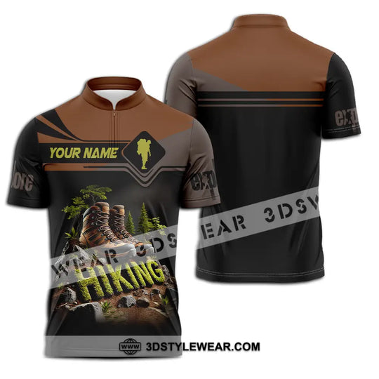 Unisex Shirt - Custom Text Shirt Hiking style option 2