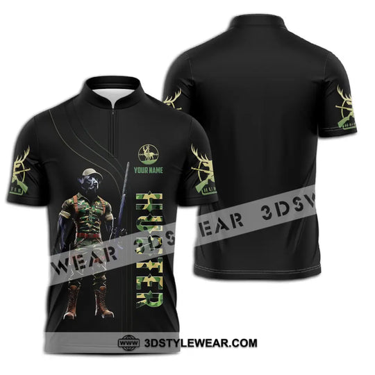 Unisex Shirt - Custom Text Shirt Hunter style option 2