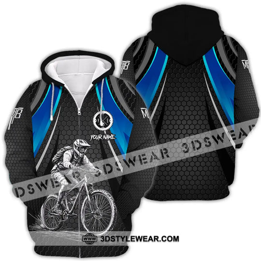 Unisex Shirt - Custom Text Mountain Bike Classic Sport Shirt style option 4