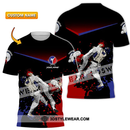Unisex Shirt - Custom Text Shirt Taekwondo Shirt - T-shirt