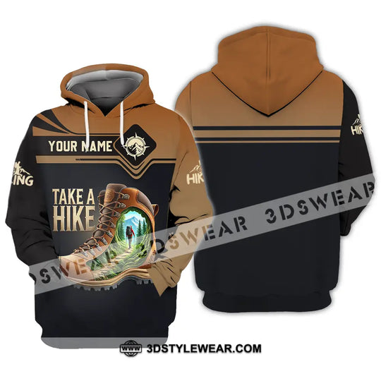 Unisex Shirt - Custom Text Shirt Take A Hike style option 3
