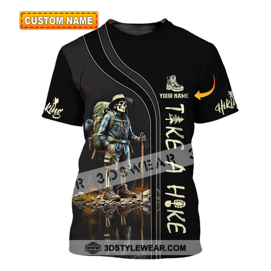 Unisex Shirt - Custom Text Shirt Take A Hike style option 1