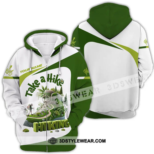 Unisex Shirt - Custom Text Shirt Take A Hike style option 4
