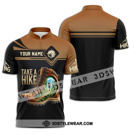 Unisex Shirt - Custom Text Shirt Take A Hike style option 2