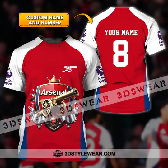 Unisex Shirt - Custom Text Shirt, The Gunners Shirt style option 1