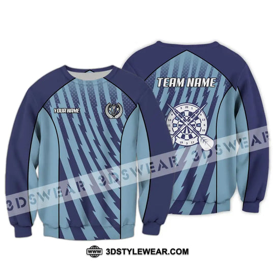 Unisex Shirt - Custom Texts Darts Icon Sport Shirt style option 4