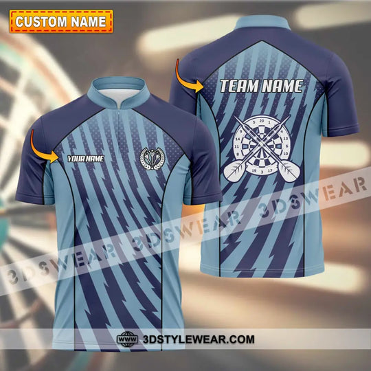 Unisex Shirt - Custom Texts Darts Icon Sport Shirt style option 1
