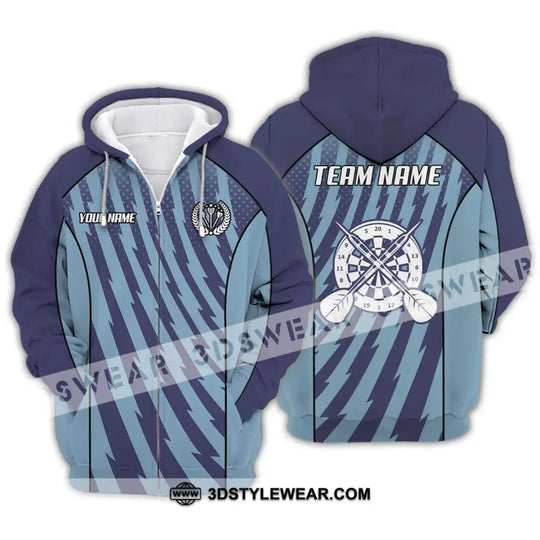 Unisex Shirt - Custom Texts Darts Icon Sport Shirt style option 2
