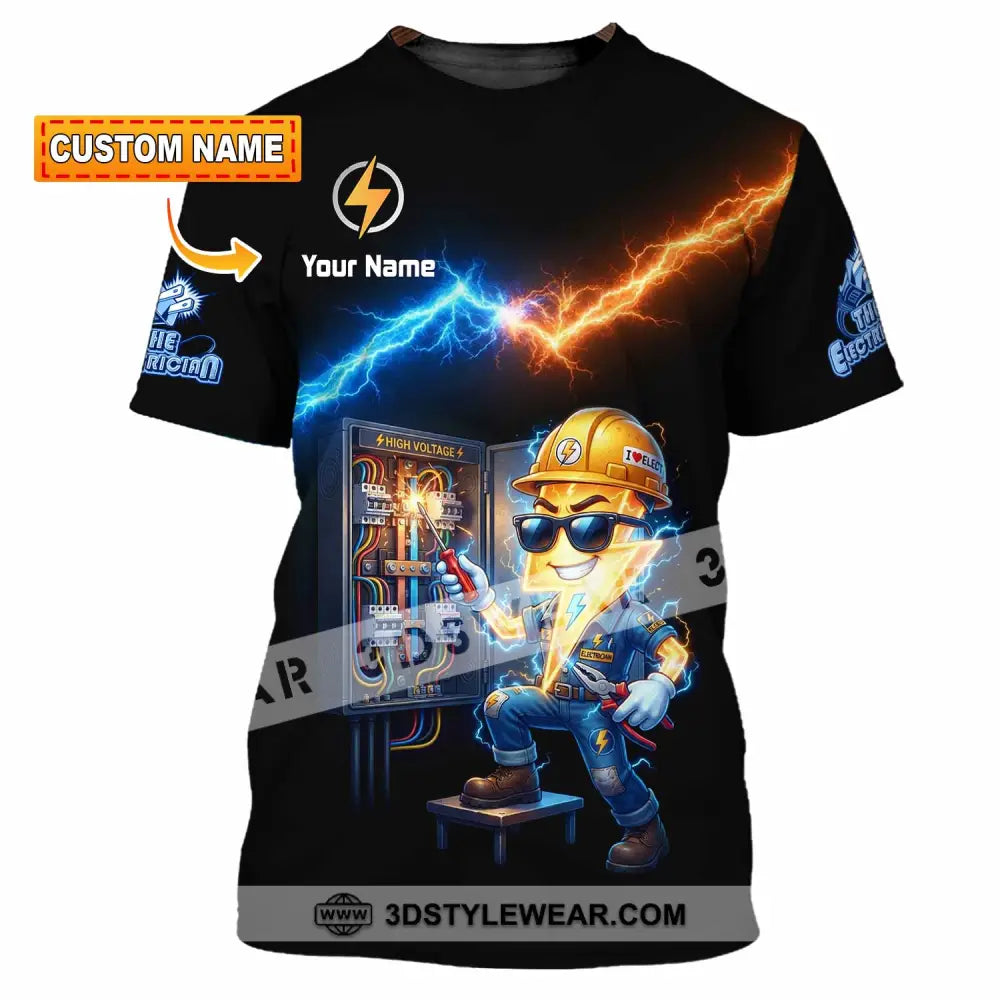 Unisex Shirt - Custom The Electrician Shirt - T-shirt