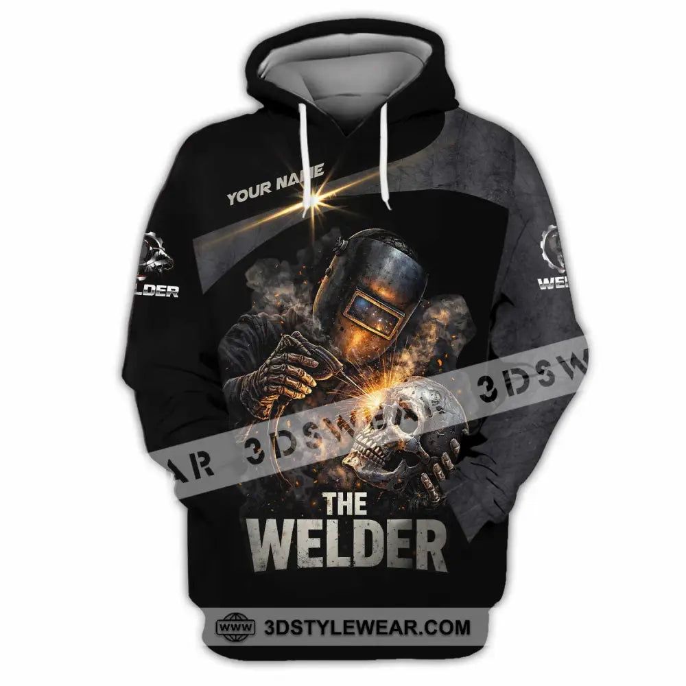 Unisex Shirt - Custom The Welder Shirt - Hoodie / S - T-shirt