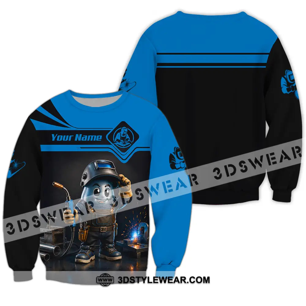 Unisex Shirt - Custom The Welder Shirt - Long Sleeve / S - T-shirt