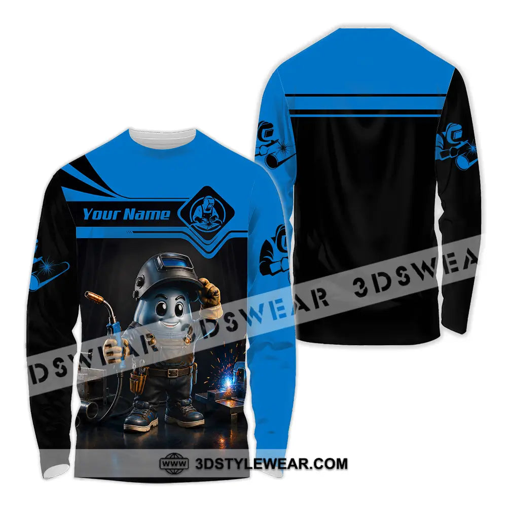 Unisex Shirt - Custom The Welder Shirt - Long Sleeve Shirt / S - T-shirt
