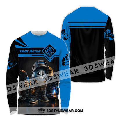 Unisex Shirt - Custom The Welder Shirt - Long Sleeve Shirt / S - T-shirt