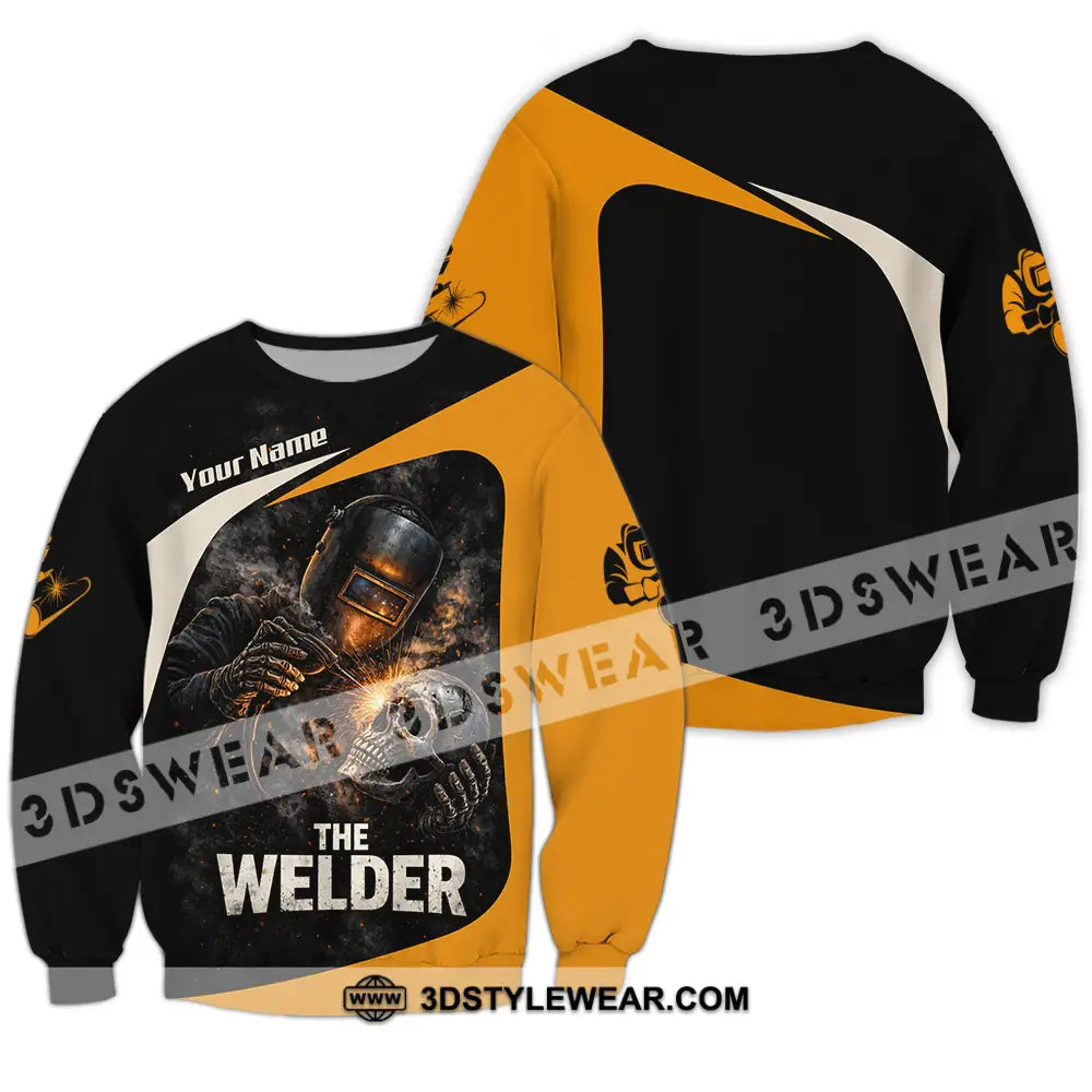 Unisex Shirt - Custom The Welder Shirt - Long Sleeve / S - T-shirt