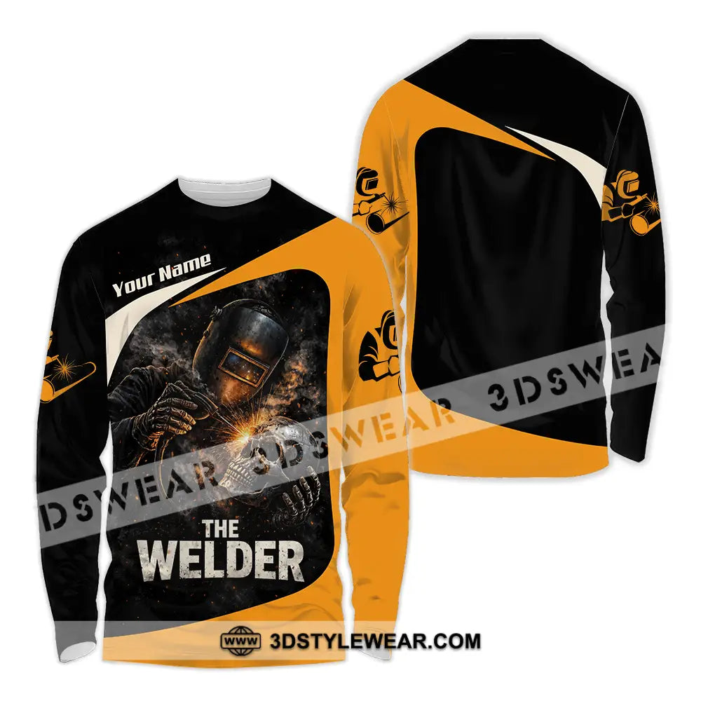 Unisex Shirt - Custom The Welder Shirt - Long Sleeve Shirt / S - T-shirt