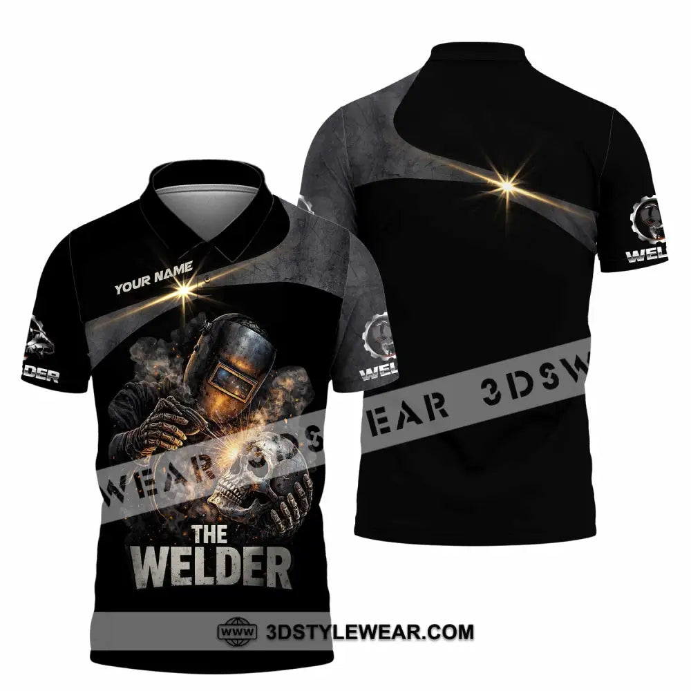 Unisex Shirt - Custom The Welder Shirt - Polo Shirt / S - T-shirt