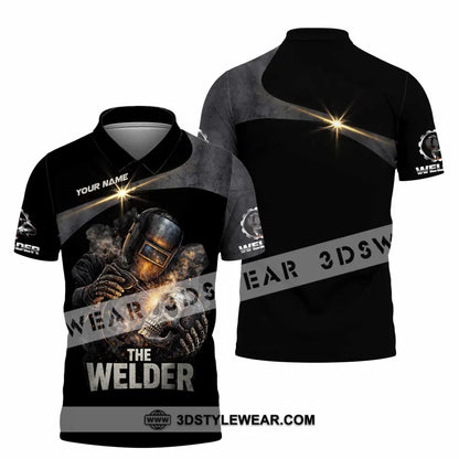 Unisex Shirt - Custom The Welder Shirt - Polo Shirt / S - T-shirt