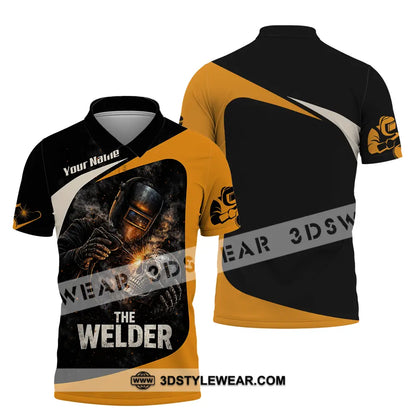 Unisex Shirt - Custom The Welder Shirt - Polo Shirt / S - T-shirt