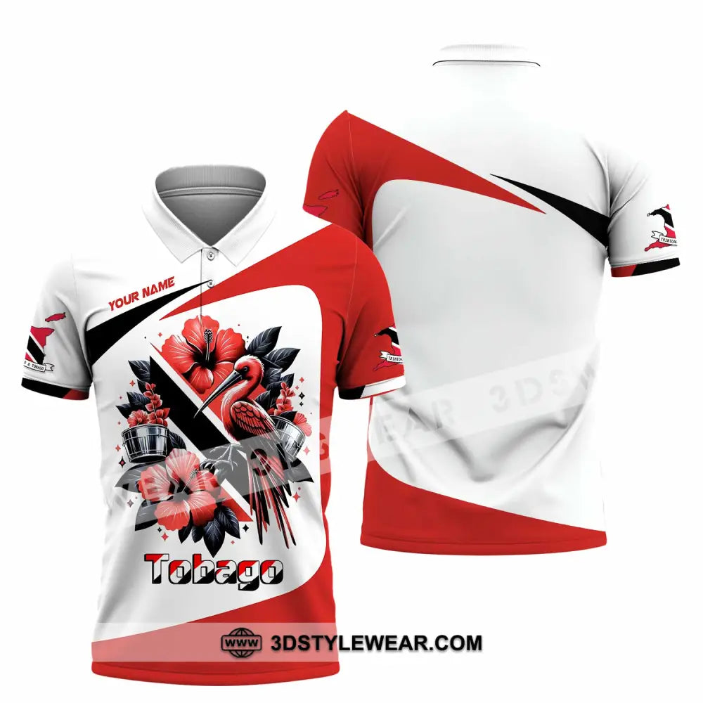 Unisex Shirt - Custom Tobago Shirt - Polo Shirt / S - T-shirt