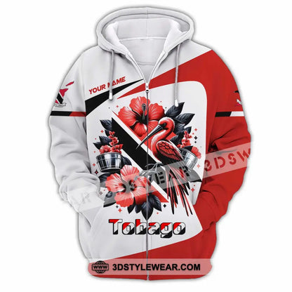 Unisex Shirt - Custom Tobago Shirt - Zipper Hoodie / S - T-shirt
