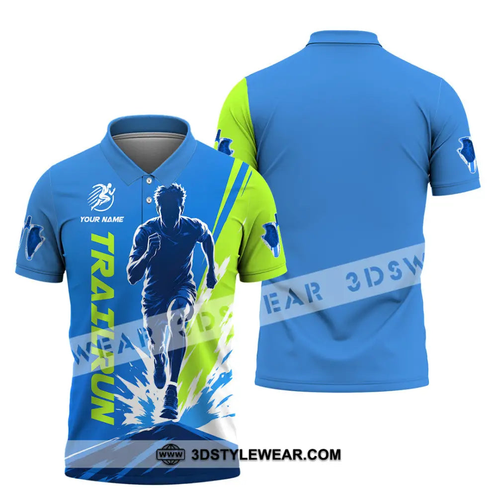 Unisex Shirt - Custom Trail Run Shirt - Polo Shirt / S - T-shirt