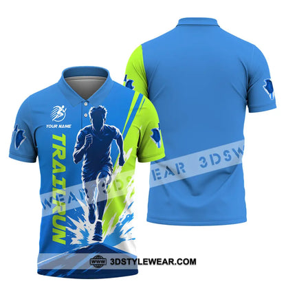 Unisex Shirt - Custom Trail Run Shirt - Polo Shirt / S - T-shirt