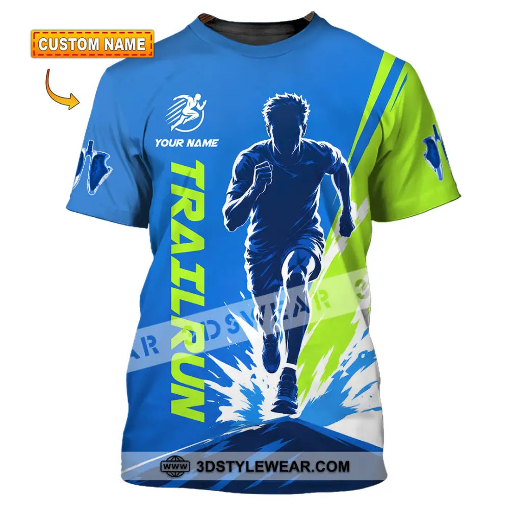 Unisex Shirt - Custom Trail Run Shirt - T-shirt
