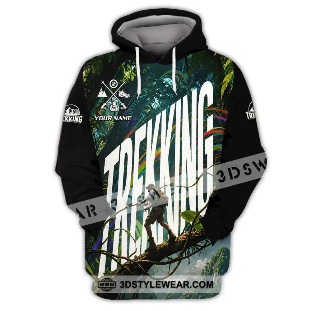 Unisex Shirt - Custom Trekking Shirt - Hoodie / S - T-shirt