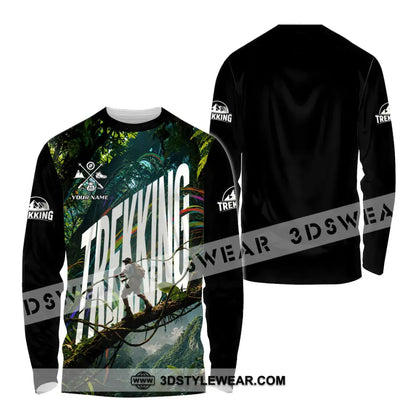 Unisex Shirt - Custom Trekking Shirt - Long Sleeve Shirt / S - T-shirt
